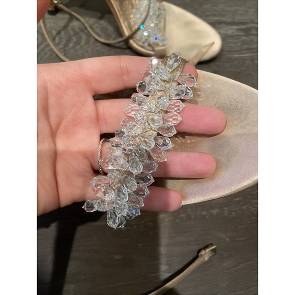 Gucci by Tom Ford Era Swarovski Crystal Heels Size 9 Women - Picture 3 of 6